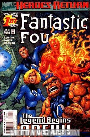 Fantastic Four Vol 3 #1 Cover A Regular Cover