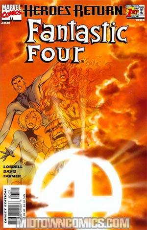 Fantastic Four Vol 3 #1 Cover B Alternate Cover