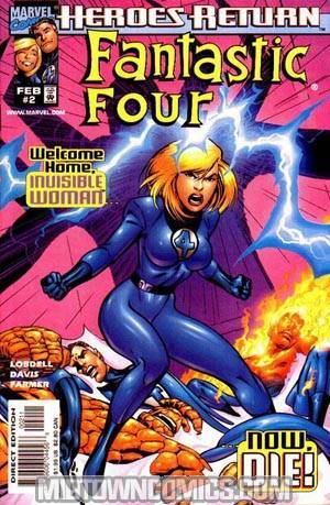 Fantastic Four Vol 3 #2 Cover A