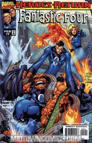 Fantastic Four Vol 3 #2 Cover B