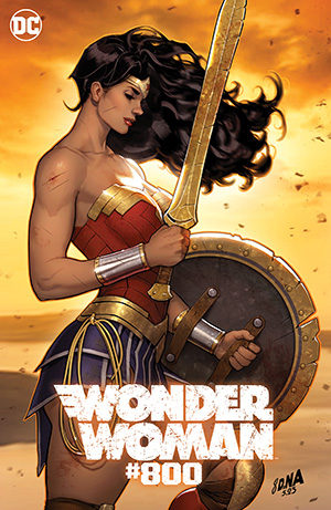 Wonder Woman Vol 5 #800  Midtown Exclusive David Nakayama Color Full Dress Variant Featured Midtown Comics Signed / Exclusives