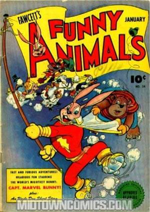 Fawcetts Funny Animals #34