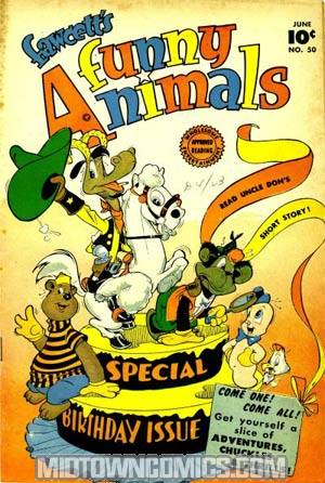 Fawcetts Funny Animals #50