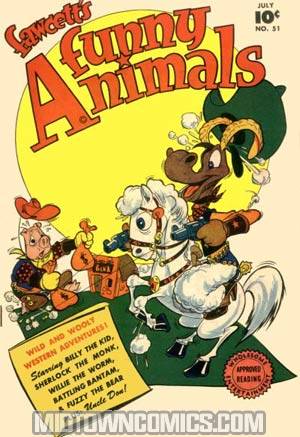 Fawcetts Funny Animals #51
