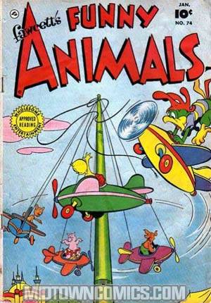 Fawcetts Funny Animals #74