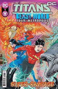 Titans Beast World Tour Metropolis #1 (One Shot) Cover A Regular Mikel Janin Cover Titans Beast World Tour Metropolis #1 (One Shot) Cover A Regular Mikel Janin Cover