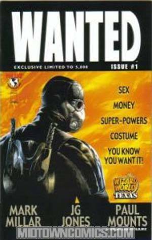 Wanted #1 Cover D Wizard World Texas Exclusive