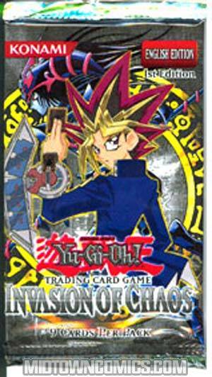 Yu-Gi-Oh Invasion Of Chaos Booster Pack