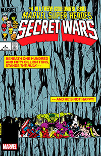 Marvel Super-Heroes Secret Wars #4 Cover B Facsimile Edition Regular Bob Layton Cover Featured New Releases