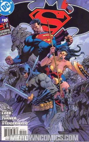 Superman Batman #10 Cover B Jim Lee Cover