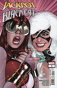 Jackpot And Black Cat #2 Cover A Regular Adam Hughes Cover Featured New Releases