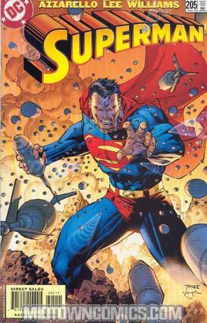 Superman Vol 2 #205 Cover A Jim Lee Cover