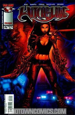 Witchblade #75 Sara Left Side Cvr