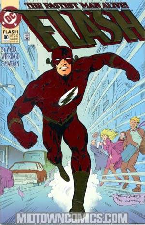 Flash Vol 2 #80 Cover B Foil Cover