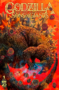 Godzilla Here There Be Dragons II Sons Of Giants #1 Cover A Regular Inaki Miranda Cover Recommended Pre-Orders