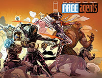 Free Agents #1 Cover A Regular Stephen Mooney Wraparound Cover Recommended Pre-Orders