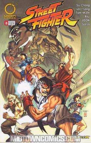 Street Fighter (UDON) #8 Cvr B Garza