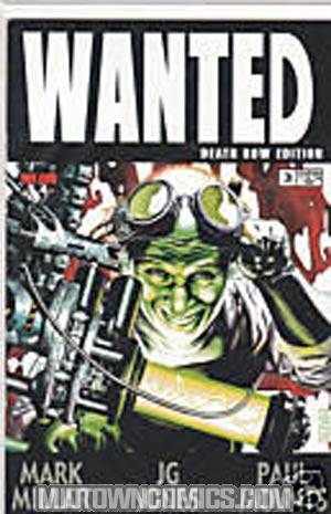 Wanted #3 Cover B Death Row Edition Current Ptg