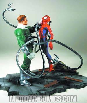 DF Ultimate Spider-Man Dr Octopus PX Diorama Statue