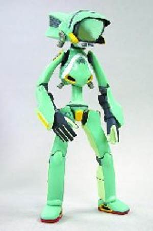 FLCL Robot Kanchi Action Figure Blue Version