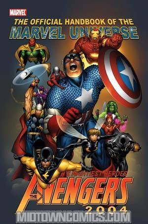 Official Handbook Of The Marvel Universe Avengers 2004