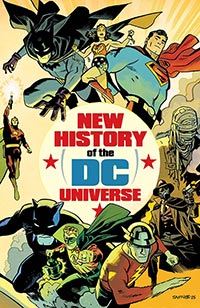New History Of The DC Universe #1 Cover A Regular Chris Samnee Wraparound Cover (DC All In) Recommended Pre-Orders