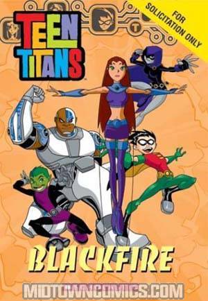 Teen Titans Animated Blackfire Storybook