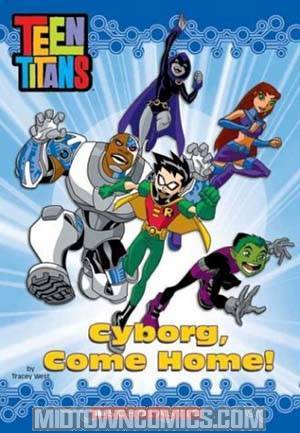 Teen Titans Animated Cyborg Come Home Storybook