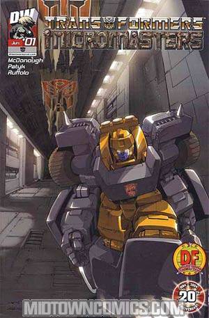 Transformers Micromasters #1 Cover D Incentive Foil Cover