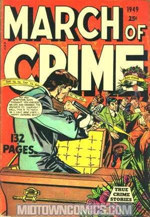 Fox Giants March of Crime (1949 Machine Gun Cvr)