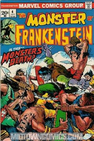 Monster Of Frankenstein #4