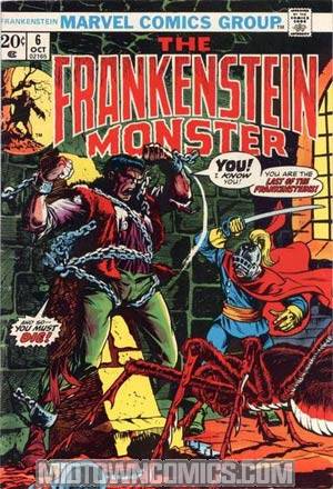 Monster Of Frankenstein #6