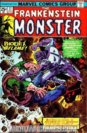 Monster Of Frankenstein #17