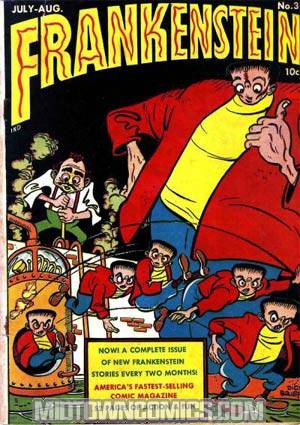 Frankenstein Comics (Also See Prize Comics) #3