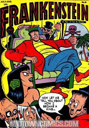 Frankenstein Comics (Also See Prize Comics) #8