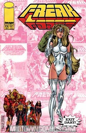 Freak Force #13 Exit Dart w/ Pin-up Variant Cvr