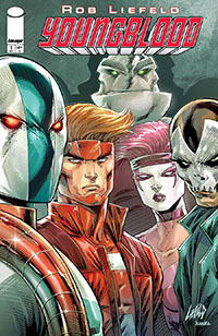 Youngblood Vol 6 #1 Cover A Regular Rob Liefeld Polybagged Cover With Collectible Card Recommended Pre-Orders