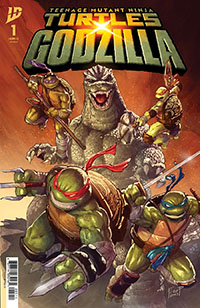 Teenage Mutant Ninja Turtles x Godzilla #1 Cover A Regular Fero Pe Cover Recommended Pre-Orders