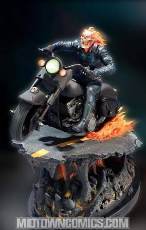 Ghost Rider Statue By Bowen