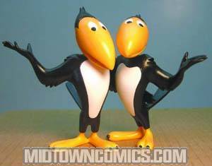 Heckle & Jeckle Ornament Set