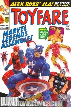 Toyfare #86 Marvel Legends Avengers #4 Cvr
