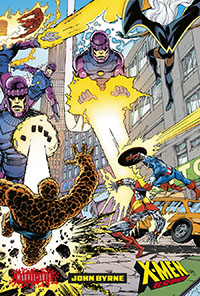 X-Men Elsewhen Vol 1 HC Midtown Exclusive John Byrne Wraparound Variant Cover Signed By John Byrne