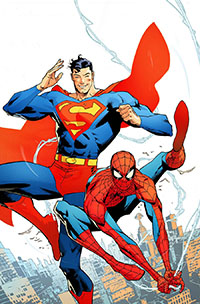 DC Marvel Superman Spider-Man #1 (One Shot) Cover A Regular Jorge Jimenez Cover Recommended Pre-Orders