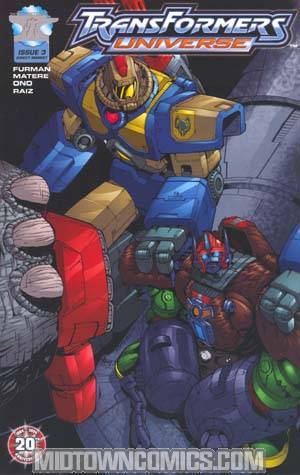 Transformers Universe Vol 2 #3 Direct Market Edition