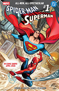 Marvel DC Spider-Man Superman #1 (One Shot) Cover A Regular Pepe Larraz Cover Recommended Pre-Orders