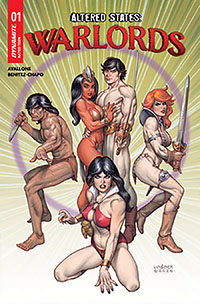 Altered States Warlords #1 Cover A Regular Joseph Michael Linsner Cover Recommended Pre-Orders