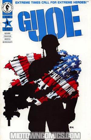 GI Joe #1 Cover C Blue Logo