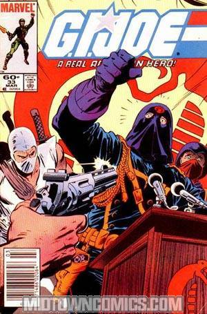 GI Joe A Real American Hero #33