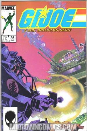 GI Joe A Real American Hero #36 Cover B 2nd Ptg