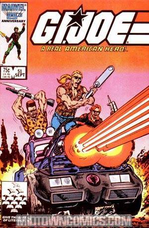 GI Joe A Real American Hero #51 Cover A 1st Ptg